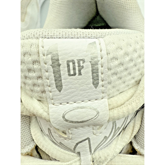 Puma LaMelo Ball MB.01 377368-04 Sneakers Men 6.5 Triple White Basketball Shoes - Picture 8 of 16